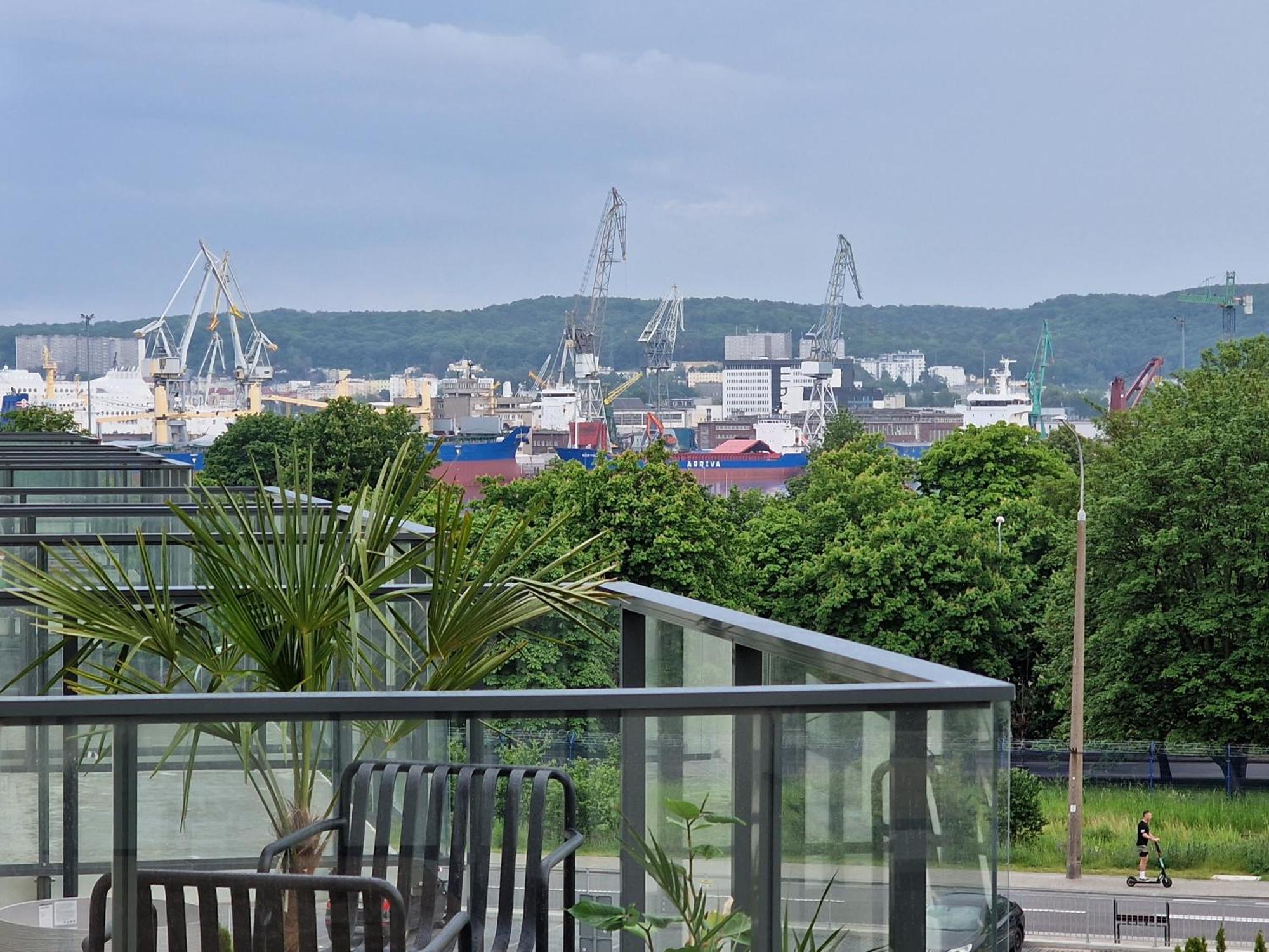 Goma Rent Gdynia Nadmorskie Tarasy Z Widokiem Na Morze Kültér fotó
